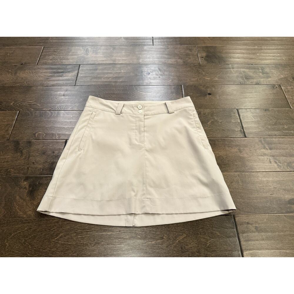 Nike Skort Womens White A-Line Skirt Golf Dri-FIT Tour Performance Size 4 394663 - Picture 2 of 9